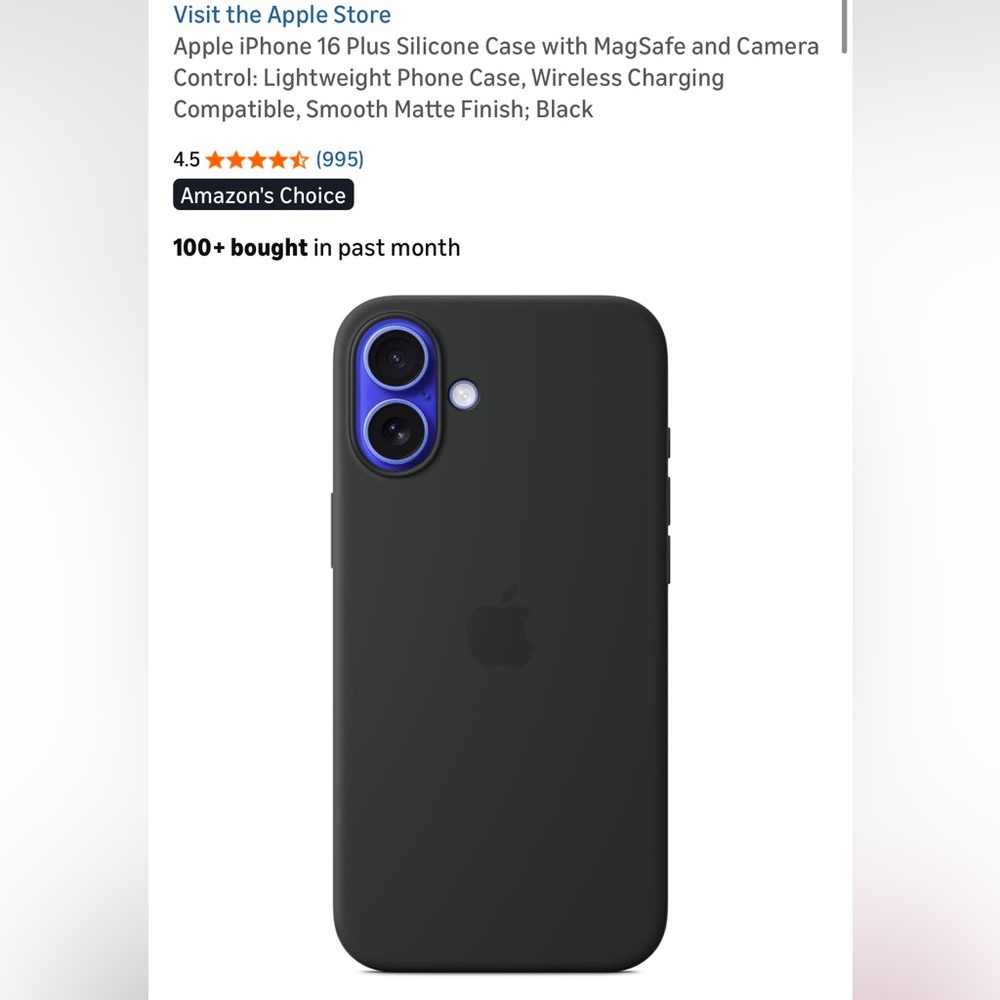 iPhone 16 Plus Silicone Case